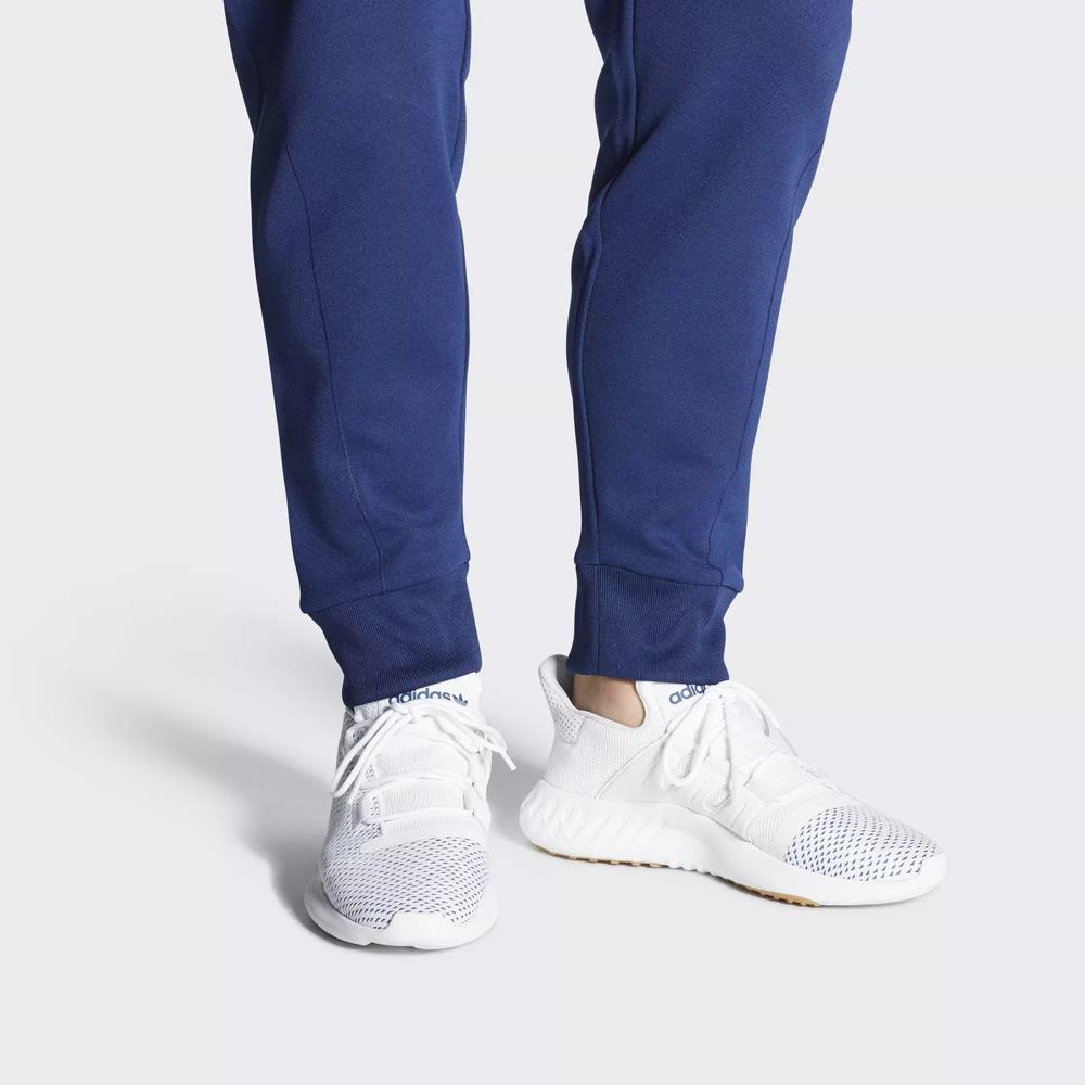 Adidas Tubular Dusk Tenis Blancos Para Hombre (MX-58050)